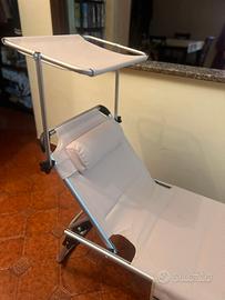 Sdraie reclinabili, come nuove