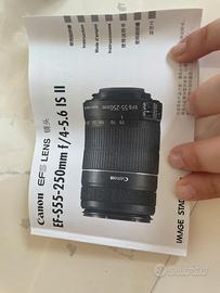 Obiettivo CANON EF-S55-250mm