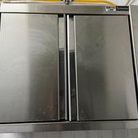 Pensile scolapiatti acciao inox professionale