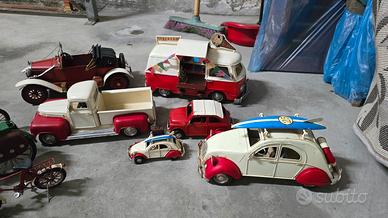 Vari Modellini Fiat 500 + Vespa dipinte a mano