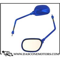 Coppia SPECCHI BLU QUADRO MM.8 G / LUNGO