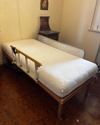 Letto rete motorizzata + sponde