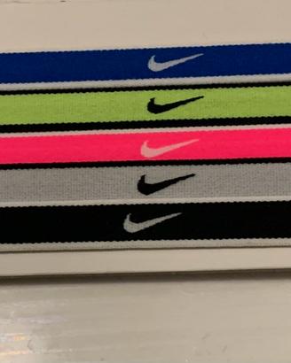 Nike set 6 fascette capelli Running Dri-Fit