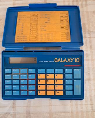 Calcolatrice  galaxy 10 Texas Instruments