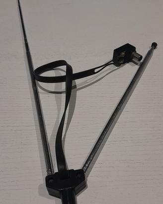 Antenna a baffo telescopica per TV portatile