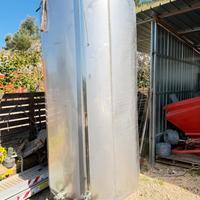 Cisterna olio acciaio inox