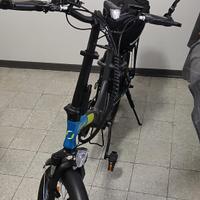 Bici Elettrica Pieghevole ARGENTO PIUMA –