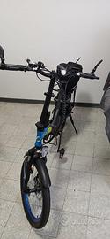 Bici Elettrica Pieghevole ARGENTO PIUMA –