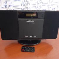 Radio FM, CD, Mp3, USB, Audio In, Cuffie