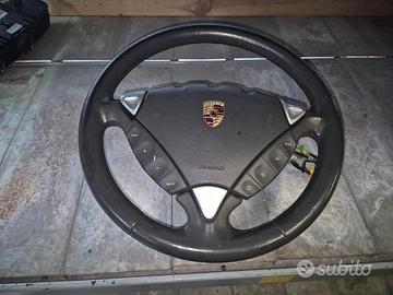 Volante In Pelle Completo Per Porsche Cayenne 2005