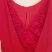 vestito rosso elegante