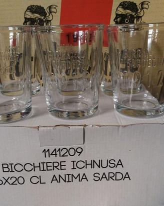 Bicchieri Ichnusa Anima Sarda 