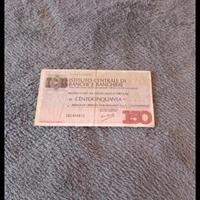 mini assegno anni 70