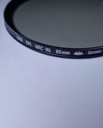 Filtro polarizzatore GOBE 86 mm