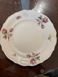 Servizio piatti Bavaria 66 pz Porcellana filo oro