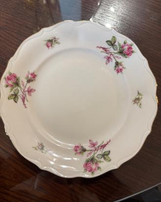 Servizio piatti Bavaria 66 pz Porcellana filo oro