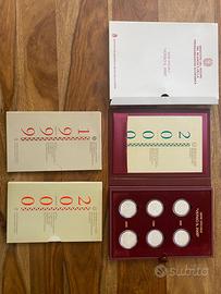 Trittico monete Serie Speciale Verso Il 2000 - FDC