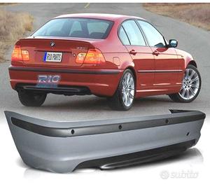 PARAURTI POSTERIORE BMW E46 BERLINA 98-05 LOOK M P