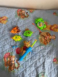 Giochi pesca in acqua e con la calamita