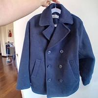 Cappotto caban blu 8/9 anni