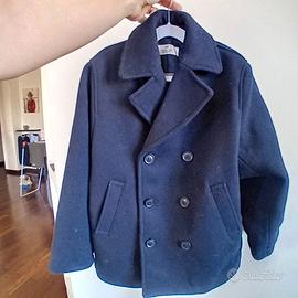 Cappotto caban blu 8/9 anni