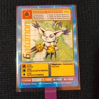 Gatomon CE-15 Card 1999 vintage raro italiano