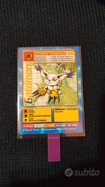 Gatomon CE-15 Card 1999 vintage raro italiano