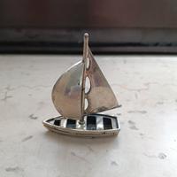 Miniatura vintage in argento 800