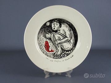 Piatto vintage Luigi Serafini