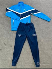 EA7 Tuta Ufficiale NAPOLI mod POLYSTRETCH 2025/26