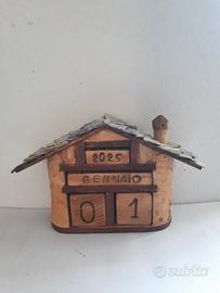 Calendario a forma di casetta