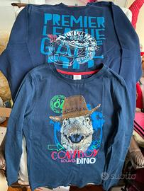 Set due maglie sportive bambino