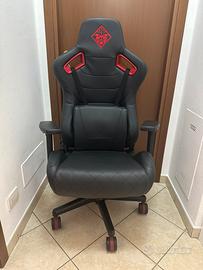 Sedia da Gaming OMEN by HP-Ergonomica e Regolabile