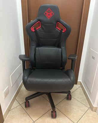 Sedia da Gaming OMEN by HP-Ergonomica e Regolabile