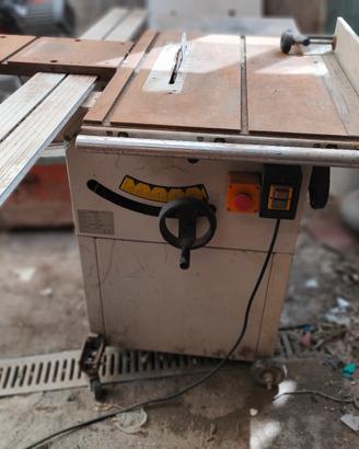 Kit Falegnameria Sega Circolare 2200W + Aspiratore