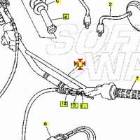 Manubrio Yamaha TDR125 3SHF61110000