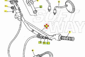 Manubrio Yamaha TDR125 3SHF61110000