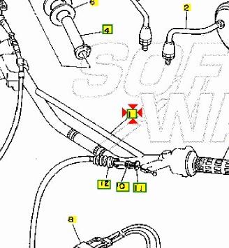 Manubrio Yamaha TDR125 3SHF61110000