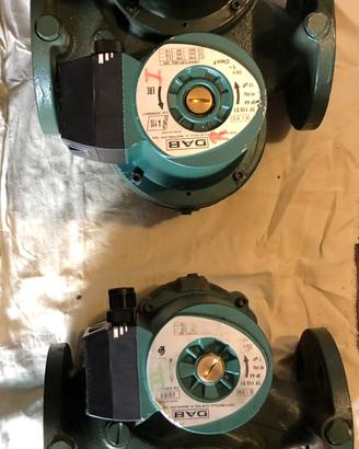 Pompe ricircolo gemellate marca DAB.