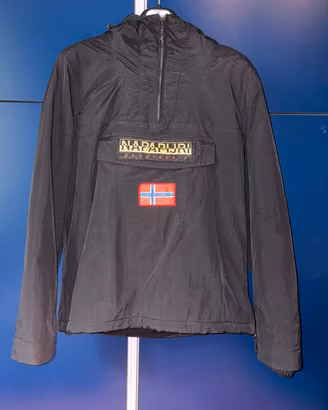 Napapijri Rainforest Jacket nera con Cappuccio 