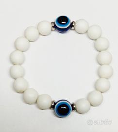Bracciale con occhio portafortuna