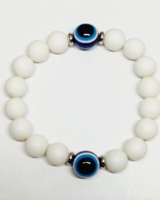 Bracciale con occhio portafortuna