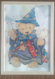 Orsetti Harry Potter in cornice 20x30 a scelta 