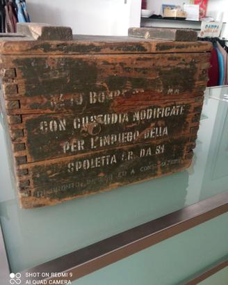 Cassetta militare  del regio esercito Anni 30