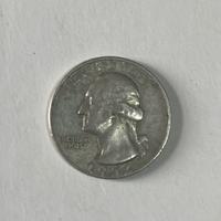 Moneta Quarter Dollar 1965 Stati Uniti d'America