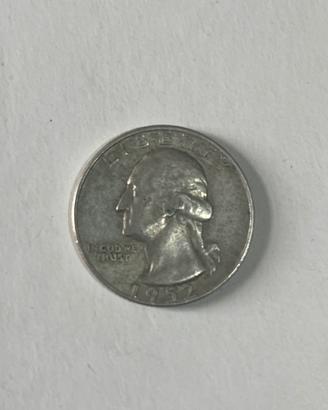 Moneta Quarter Dollar 1965 Stati Uniti d'America