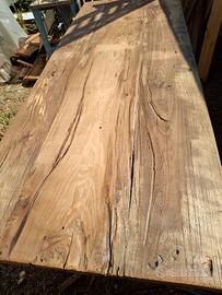 tavoli e piani in legno antichi