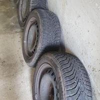Gomme invernali KUMHO M+S 205/55 R16 91H + cerchi
