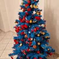 Albero di Natale Blu + presepe