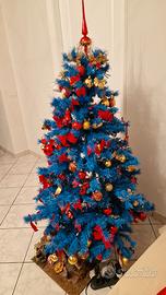 Albero di Natale Blu + presepe